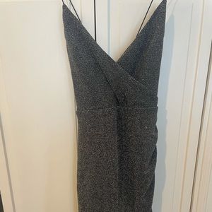 Sparkly Black Mini Dress